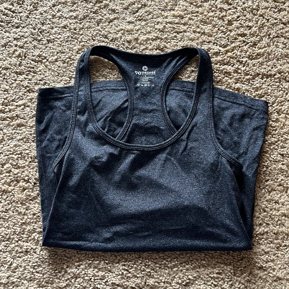 90 degree grey tank top